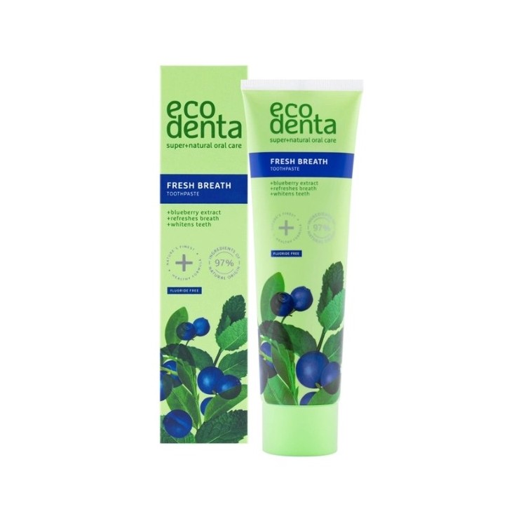Ecodenta Fresh Breath Toothpaste Blueberry 100 ml