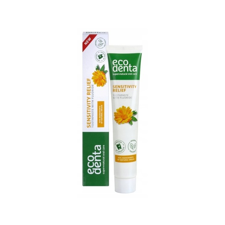 Ecodenta Sensitivity Relief Zahnpasta lindert Überempfindlichkeit 75 ml