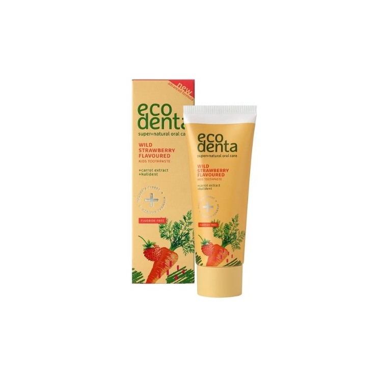 Ecodenta Toothpaste for children Wild Strawberry 75 ml