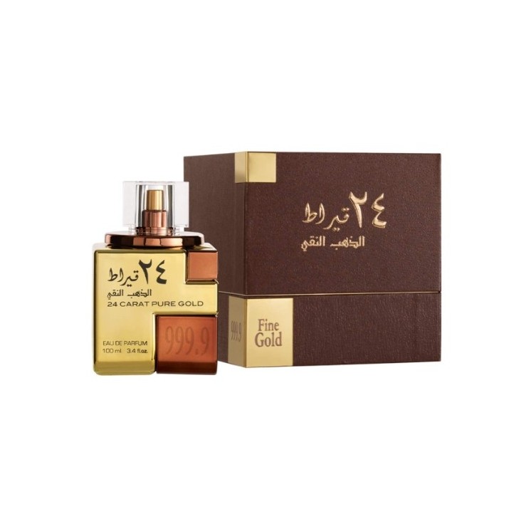 Lattafa Eau de Parfum voor dames en heren 24 Carat puur Gold 100 ml