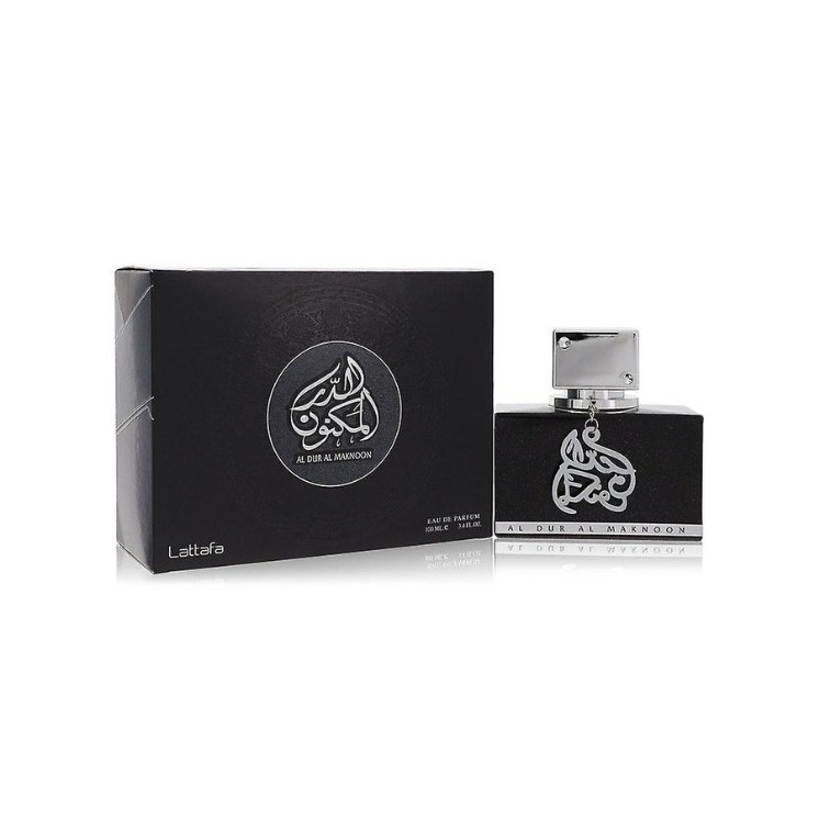 Lattafa Eau de Parfum für Damen und Herren Al Dur Al Maknoon Silver 100 ml