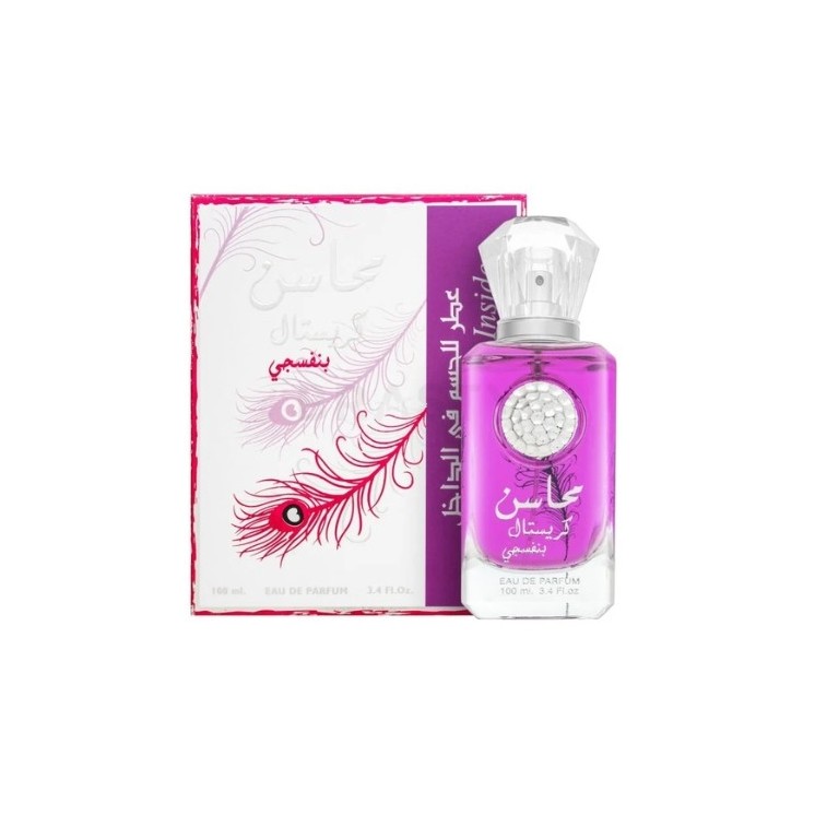 Lattafa Mahasin Crystal Violet Eau de Parfum voor Dames 100 ml
