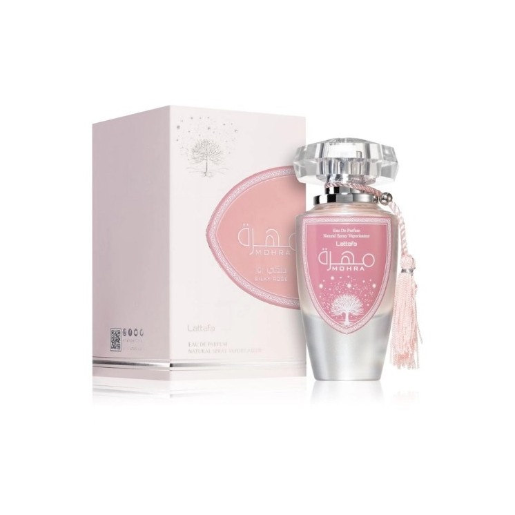 Lattafa Mohra Silky Rose Eau de Parfum voor Dames 100 ml