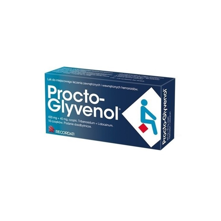Procto-Glyvenol zetpillen 10 stuks
