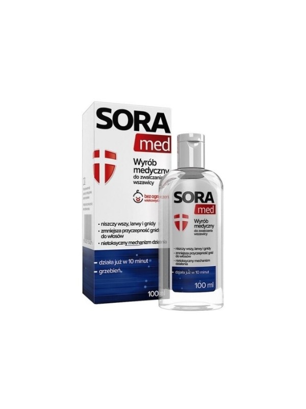 Sora Med Płyn do zwalczania wszawicy 100 ml