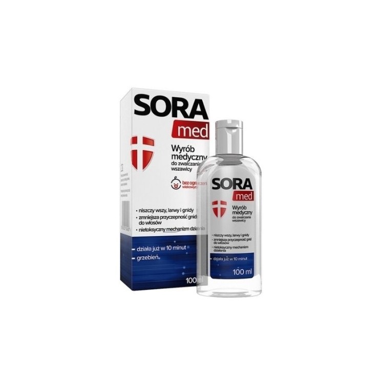 Sora Med Liquid to combat lice 100 ml