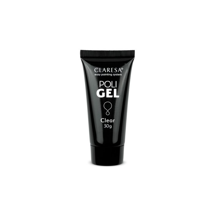 Claresa Poli Gel Clear nagelopbouwgel 30 g