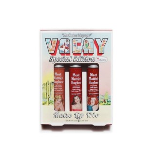 theBalm Meet Matte Hughes Trio Kit Vacay Zestaw trzech matowych Pomadek