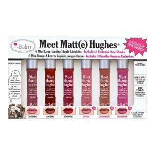 theBalm Meet Matte Hughes Mini Kit Zestaw sześciu matowych Pomadek