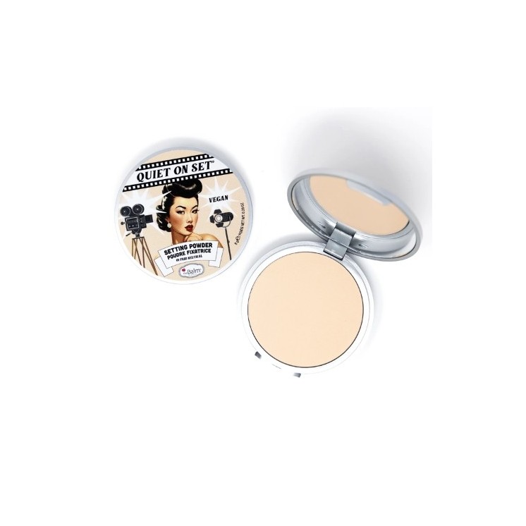 theBalm Quiet on Set geperst gezichtspoeder /01/ Fair Neutral 8 g