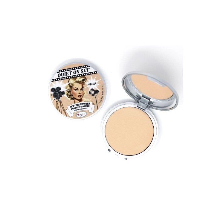 theBalm Quiet on Set geperst gezichtspoeder /02/ Light Neutral 8 g