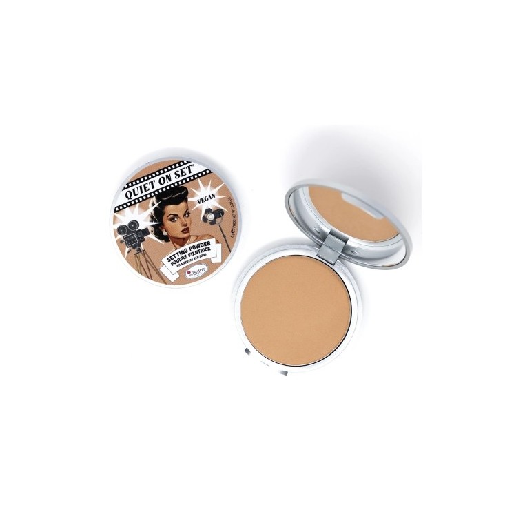 theBalm Quiet on Set gepresster Gesichtspuder /03/ Medium Neutral 8 g