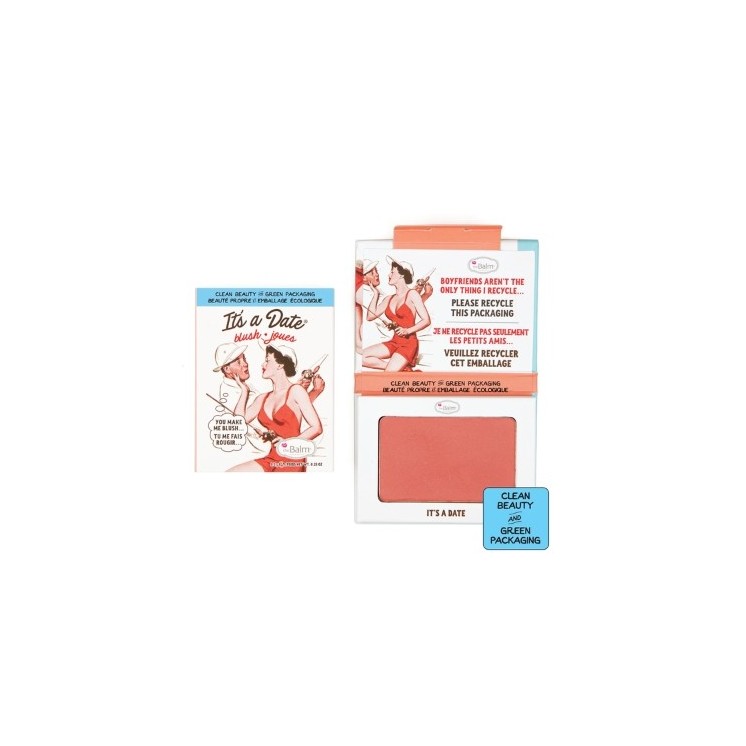 theBalm It's a Date Рум'яна і тіні для повік It's a Date 6, 5 г