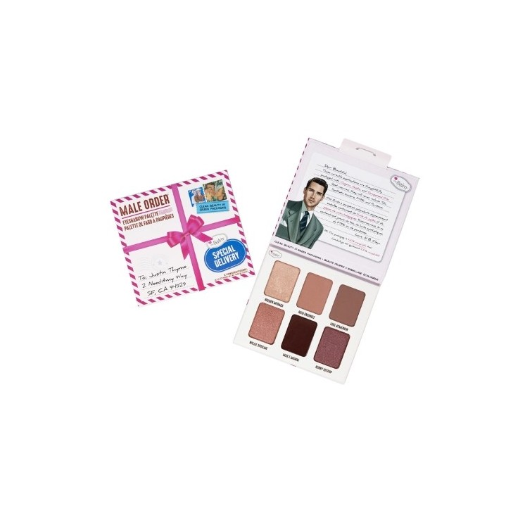 theBalm Male Замовити палітру з 6 тіней для повік Спеціальна доставка 13,2 г