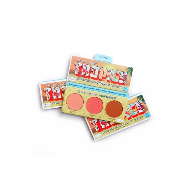 theBalm C&G Tropics Trio Contourpalet: Bronzer + 2 Blushes 5 g