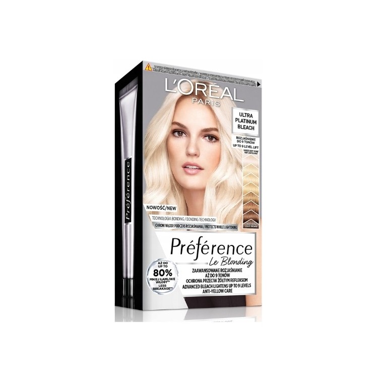 L'oreal Preference Ultra Platinum Bleach haarverf