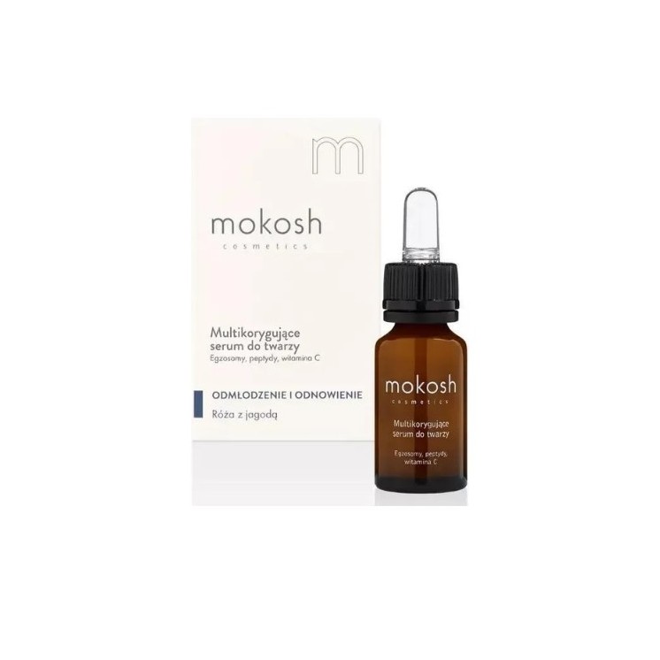 Mokosh Multi-Korrektur Serum Exosomen, Peptide und Vitamin C 12 ml