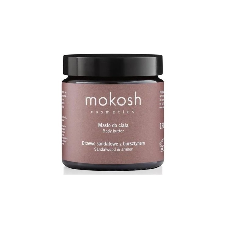 Mokosh Bodyboter Sandelhout met amber 120 ml