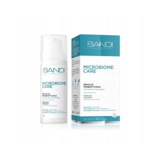 Émulsion hydratante probiotique Bandi Microbiome Care pour le visage 50 ml