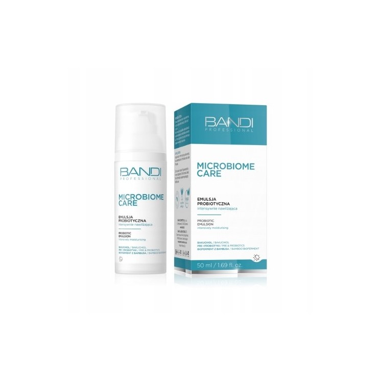 Bandi Microbiome Care Probiotische Feuchtigkeitsspendende Gesichtsemulsion 50 ml