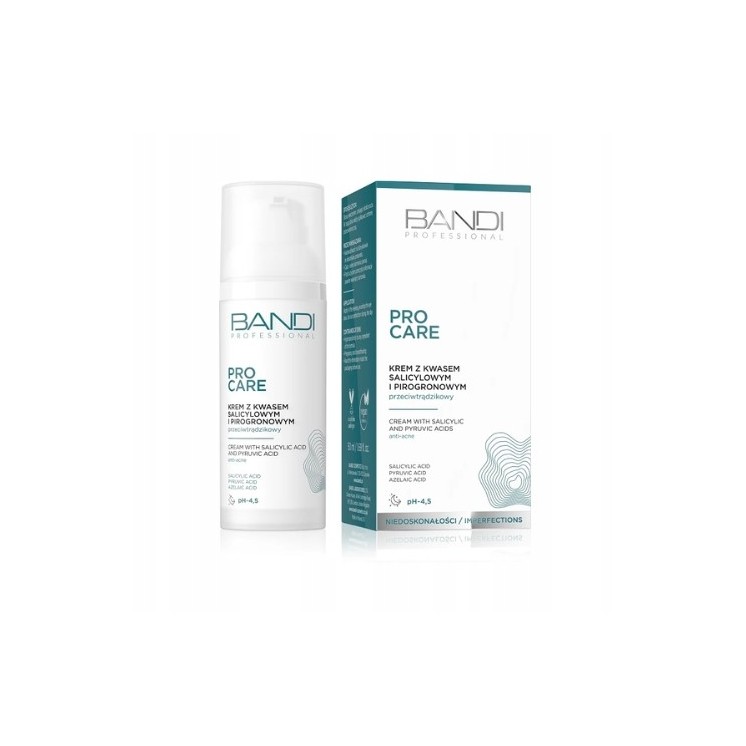 Bandi Pro Care Gesichtscreme mit Salicyl- und Brenztraubensäure 50 ml