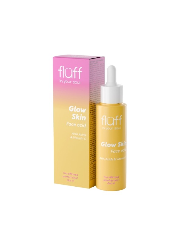 Fluff In Your Soul Glow Skin Peeling do twarzy Witamina C & Kwasy AHA 40 ml