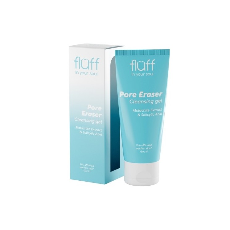 Fluff Gezichtsreinigingsgel met malachietextract en salicylzuur 100 ml