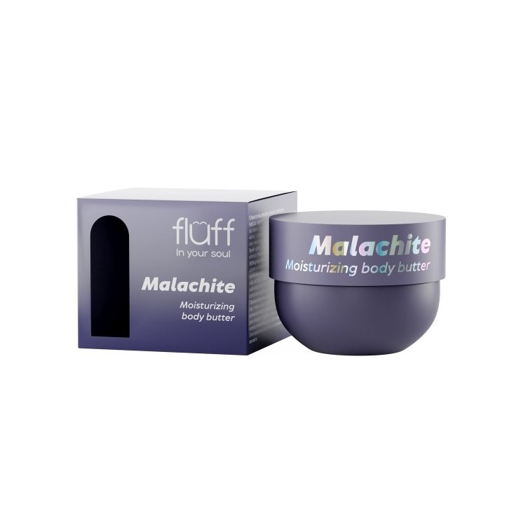 Fluff In Your Soul Malachite feuchtigkeitsspendende Körperbutter 150 ml