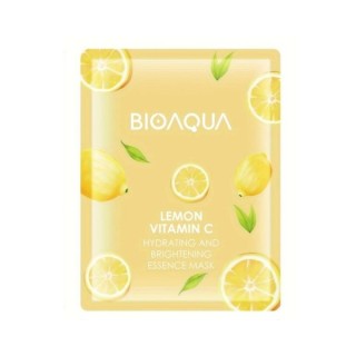 Bioaqua feuchtigkeitsspendende und aufhellende Gesichtsmaske Lemon und Vitamin C, 25 g