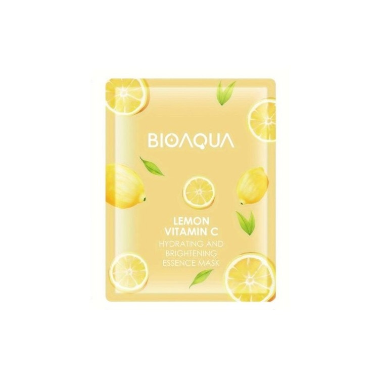 Bioaqua hydraterend en verhelderend gezichtsmasker Lemon & Vitamine C 25g