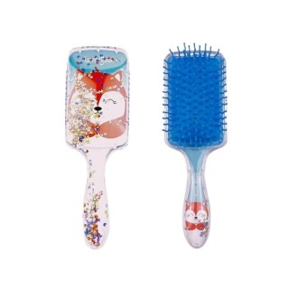 Fox Blue Square Hair Brush 1 piece