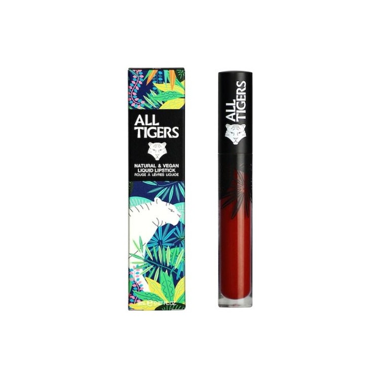 Alle Tigers Natural en veganistische vloeibare lippenstift /889/ Command Respect 8 ml