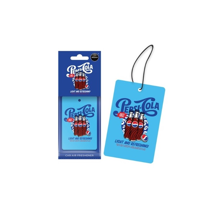 Aroma Car Pepsi Cellulose Autoduftanhänger Flasche Cola 1 Stück