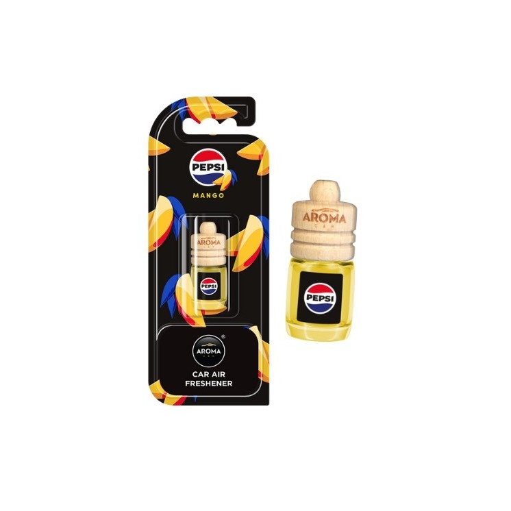 Ароматизатор Aroma Car Pepsi Wood Mini Car Mango 5 мл