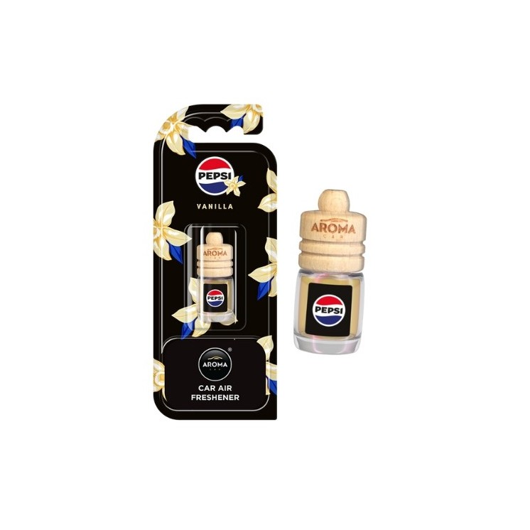 Aroma Car Pepsi Wood Mini Autoduftanhänger Vanilla 5 ml