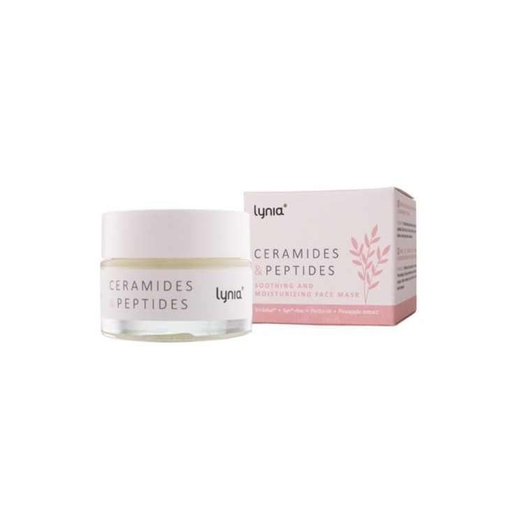 Lynia Gesichtsmaske mit Ceramiden und Peptiden 50 ml