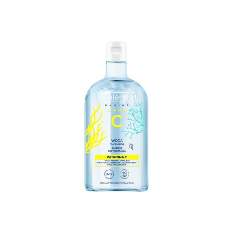 Bielenda C MARINE CARE Reinigendes Mizellenwasser mit Vitamin C 400 ml