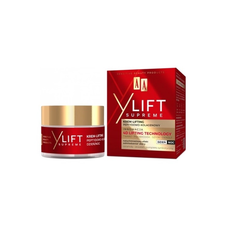 AA Y Lift Supreme peptide-collageen Gezichtsliftende crème 50 ml