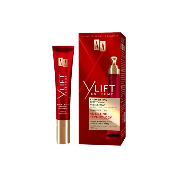 AA Y Lift Supreme Peptid-Kollagen Augenlifting-Creme 15 ml