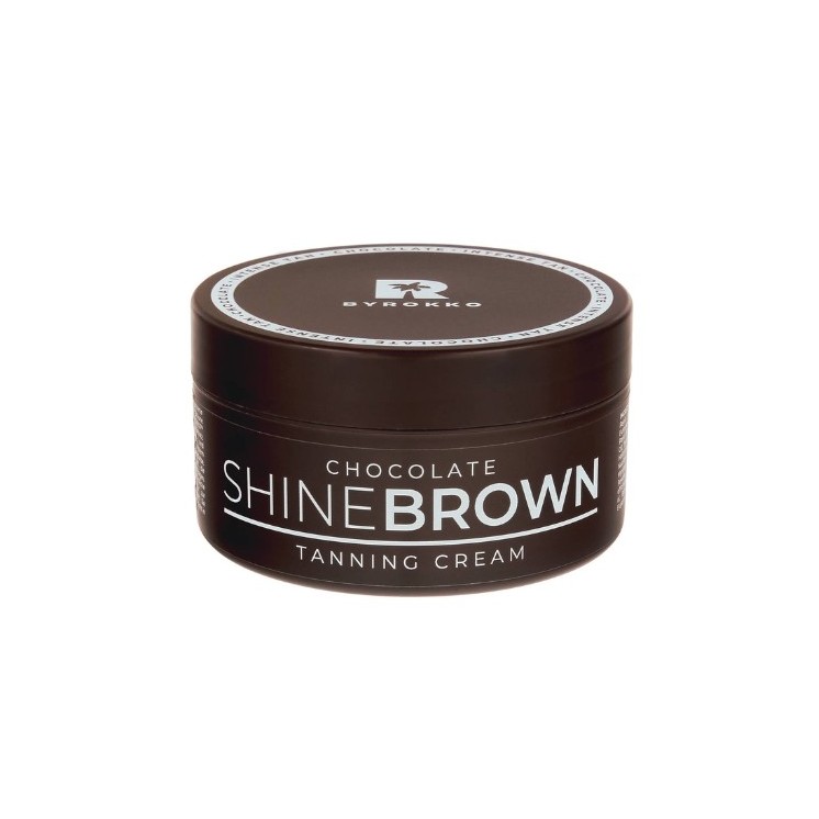 ByRokko Shine Brown Chocolate Cream schnell bräunende Körpercreme 200 ml