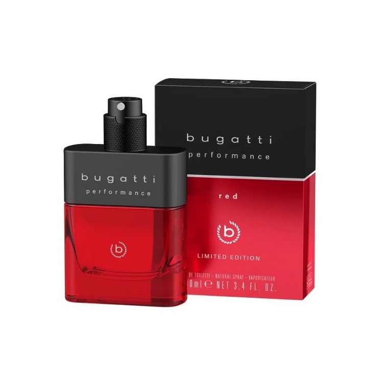 Bugatti Perfomance Red Eau de Toilette für Herren 100 ml
