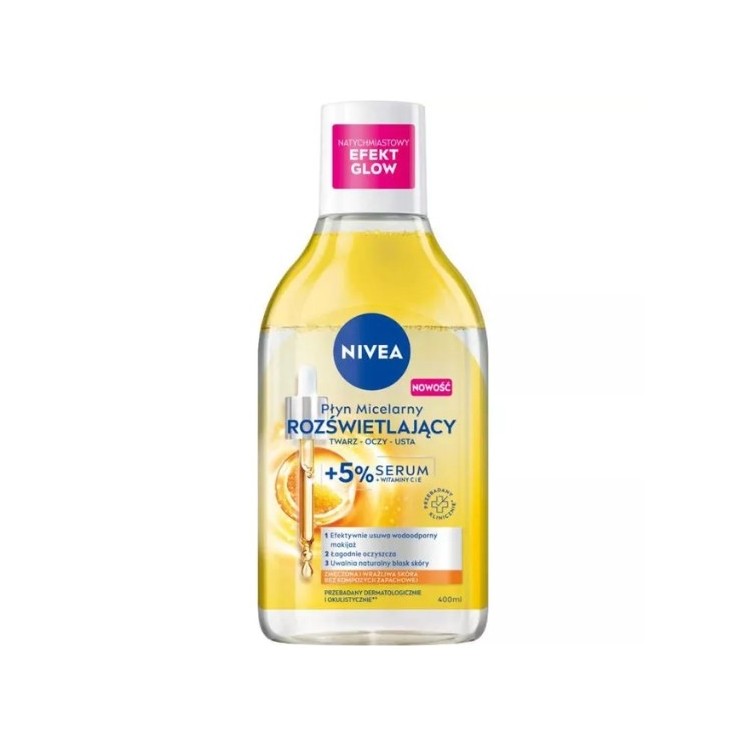 Nivea Illuminating Micellaire Vloeistof met 5 % serum 400 ml