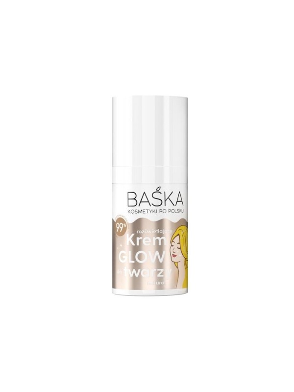 Baśka Glow Krem do twarzy Natural 30 ml