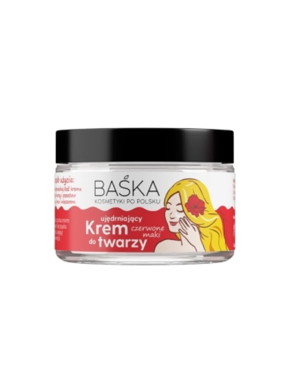 Baśka ujędrniający Krem do twarzy Czerwone Maki 50 ml