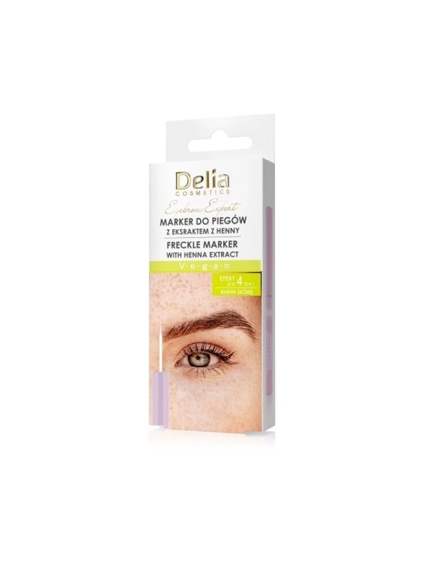 Delia Marker do robienia piegów z ekstraktem z henny 4 ml