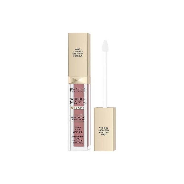 Eveline Wonder Match matte liquid lipstick /05/ Sweet Nude 6.8 ml