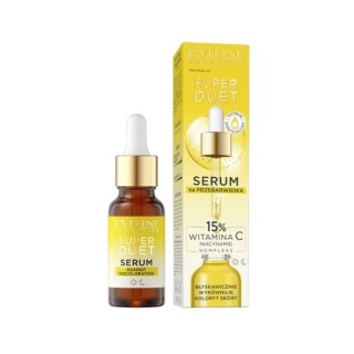 Eveline Super Duet Serum gegen Pigmentflecken, 15 % Vitamin C, 18 ml
