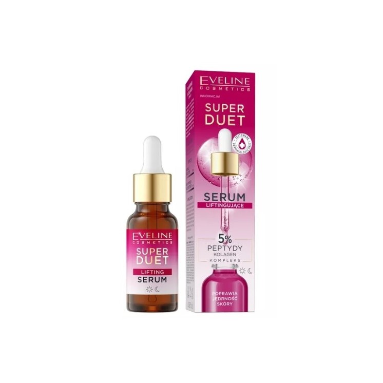 Eveline Super Duet Liftend Serum Peptiden 5 % 18 ml