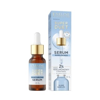 Eveline Super Duet Serum nawilżające Kwas Hialuronowy 10% 18 ml