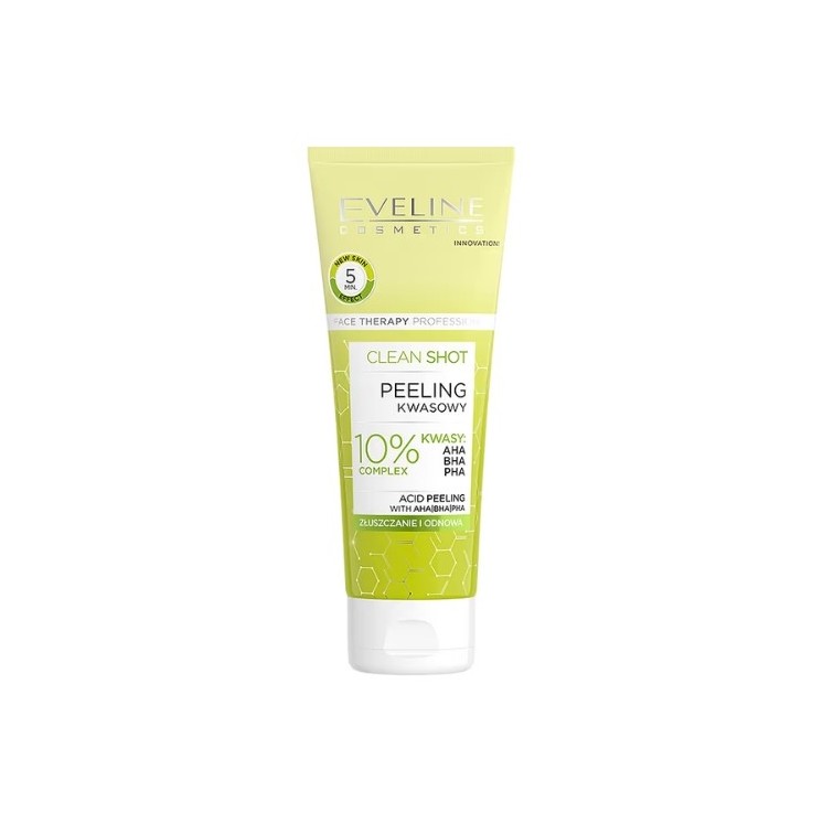 Eveline Clean Shot acidic facial Peeling 75 ml